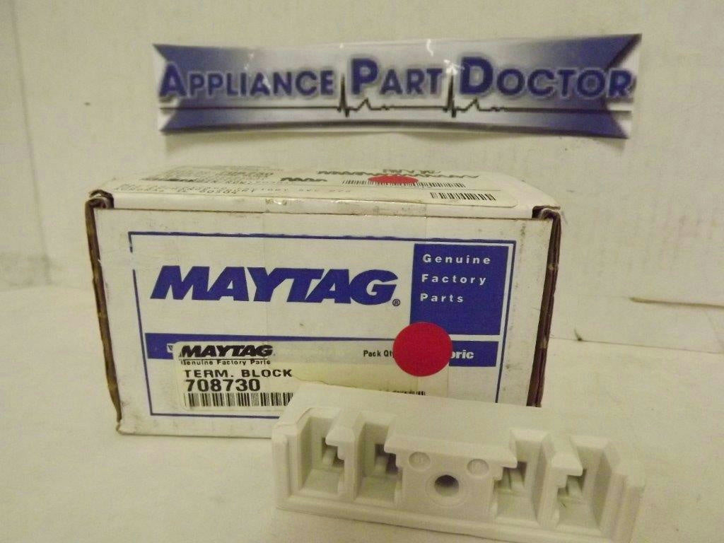 MAYTAG WHIRLPOOL STOVE 708730 TERMINAL BLOCK NEW MAYTAG WHIRLPOOL STOVE 708730 TERMINAL BLOCK NEW